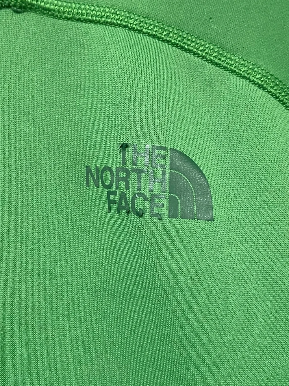 The North Face Men’s Green Flashdry Quarter-Zip Pullover size XXL